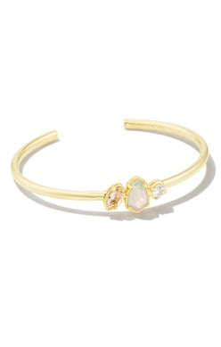 Alexandria Cuff Bracelet Jewelry Kendra Scott Gold Neutral  