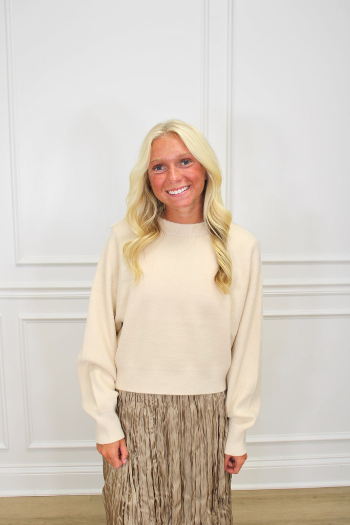 Carrara Solid Sweater Clothing Peacocks & Pearls