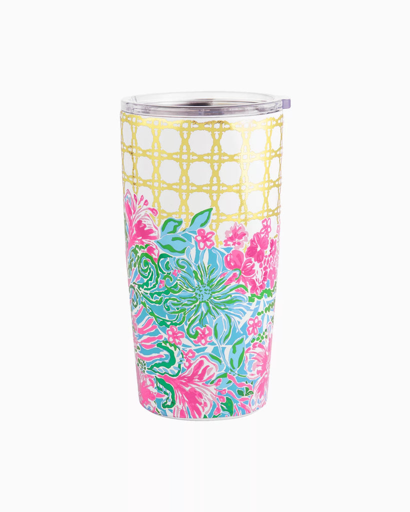 Stainless Steel Thermal Mug Home Lilly Pulitzer Leaf it Wild  