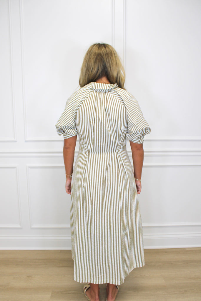 Stripe A Pose Maxi Clothing Peacocks & Pearls