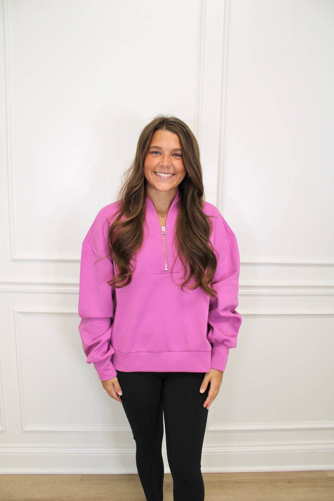 Halfway There Zip-Up Clothing Peacocks & Pearls