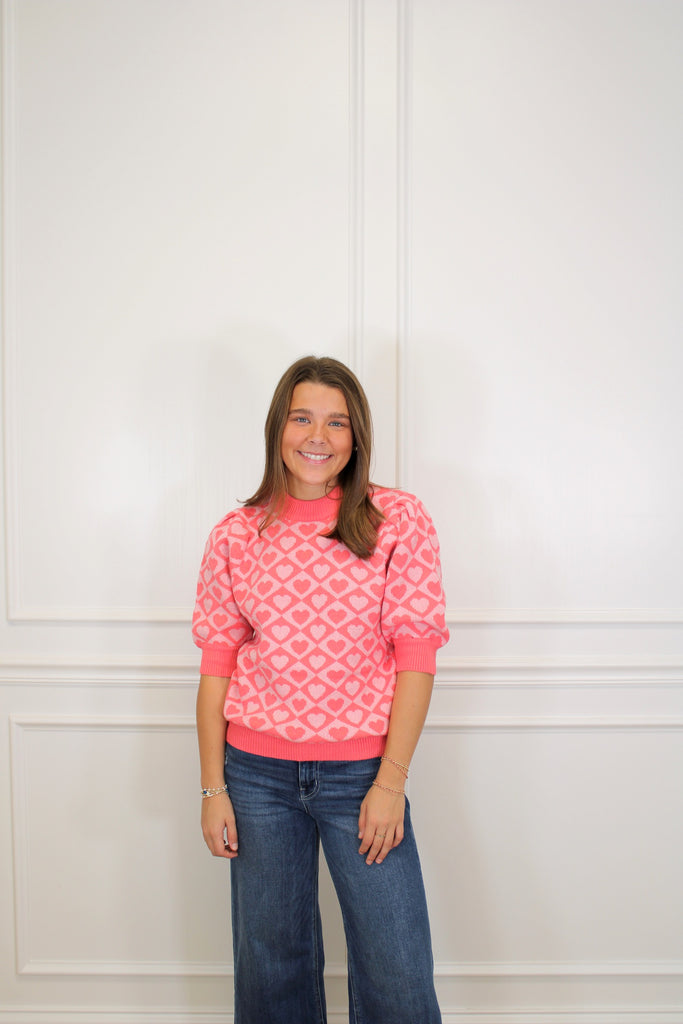 Sweetheart Sweater Clothing Peacocks & Pearls Owensboro