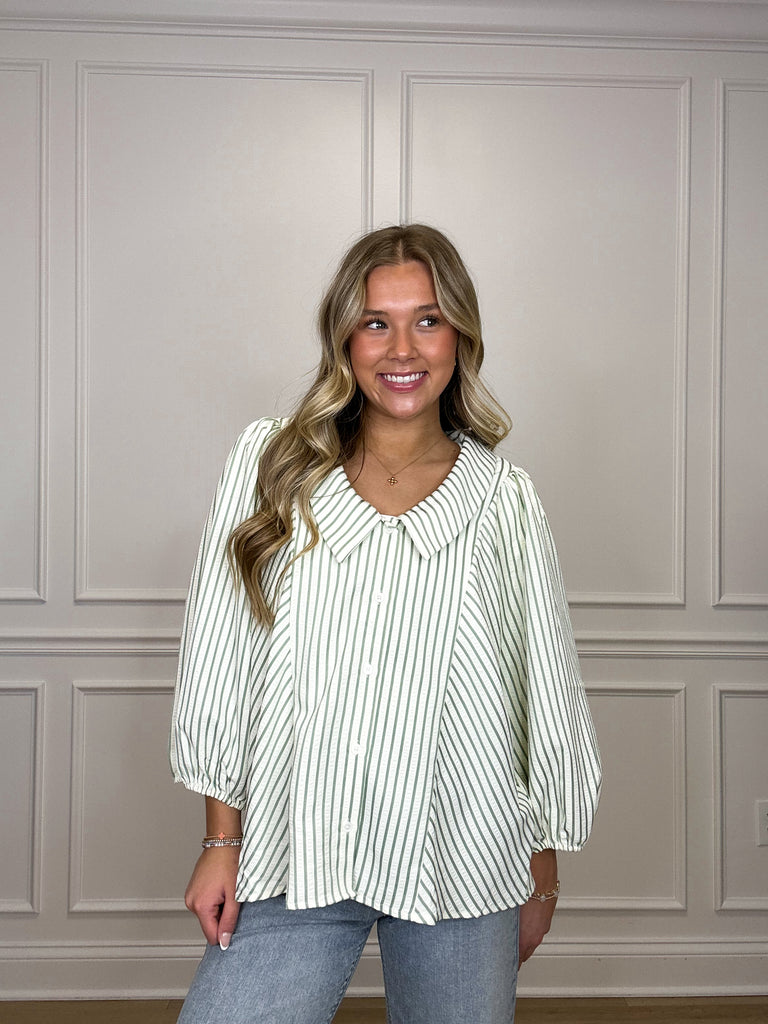 Reason To Stay Blouse Clothing Peacocks & Pearls