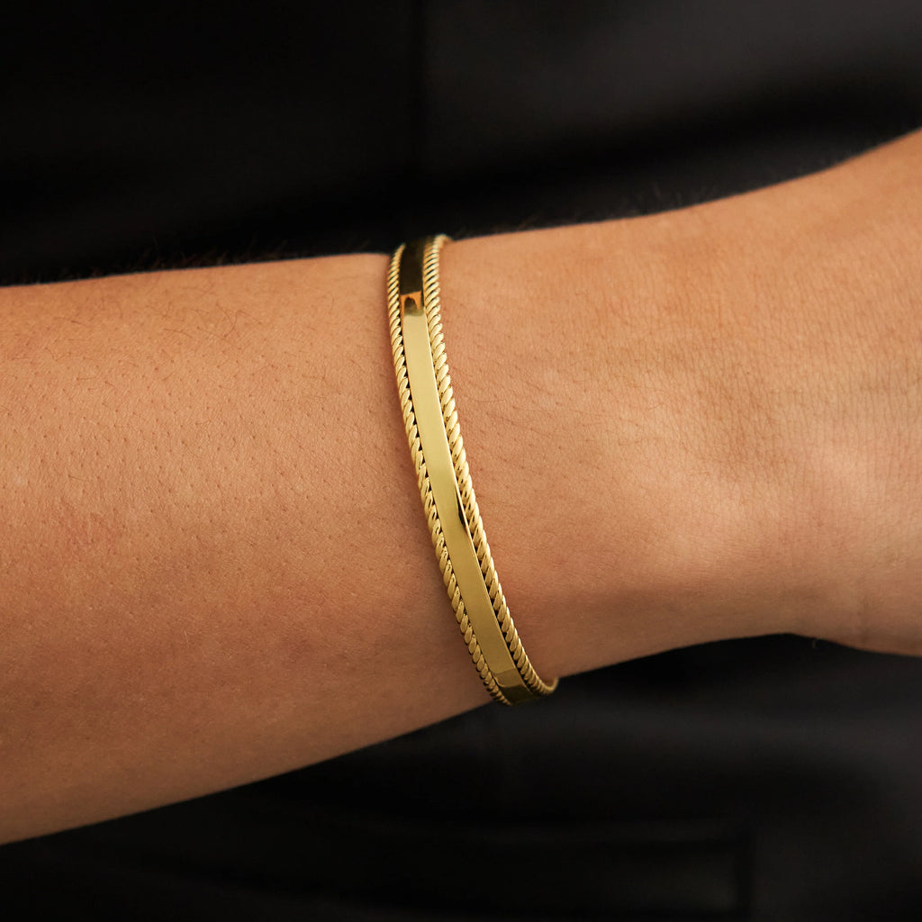 Warrior Bracelet Jewelry Peacocks & Pearls Gold
