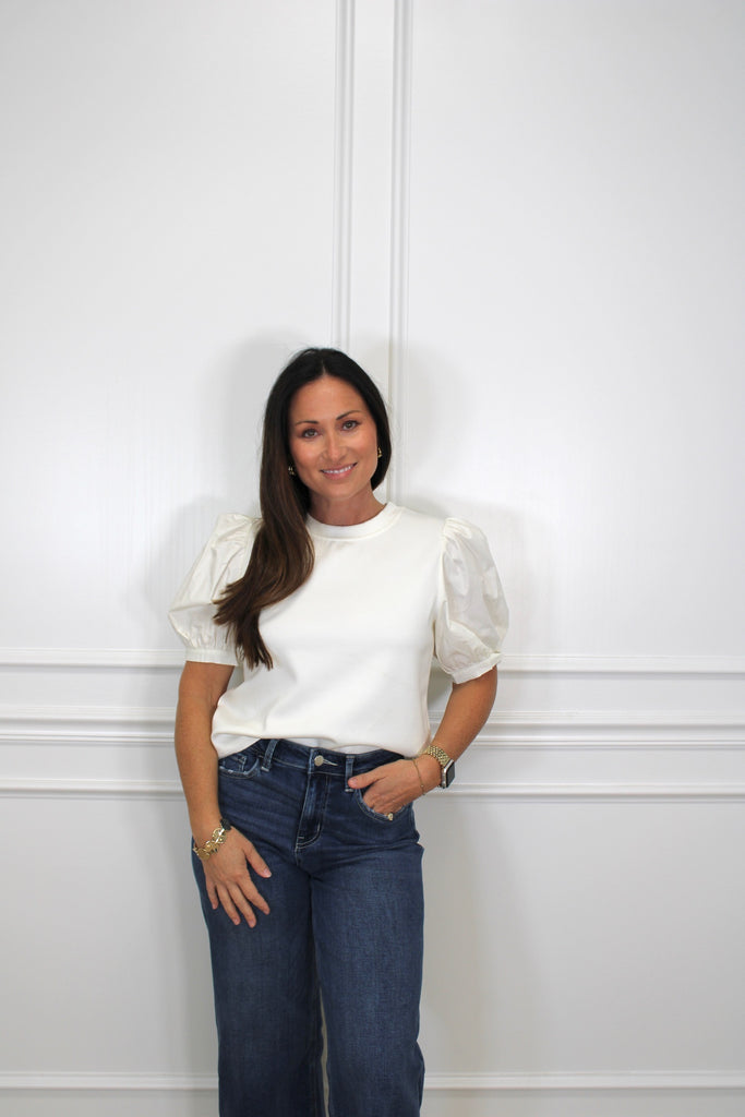 Ivory Embrace Top Clothing Peacocks & Pearls