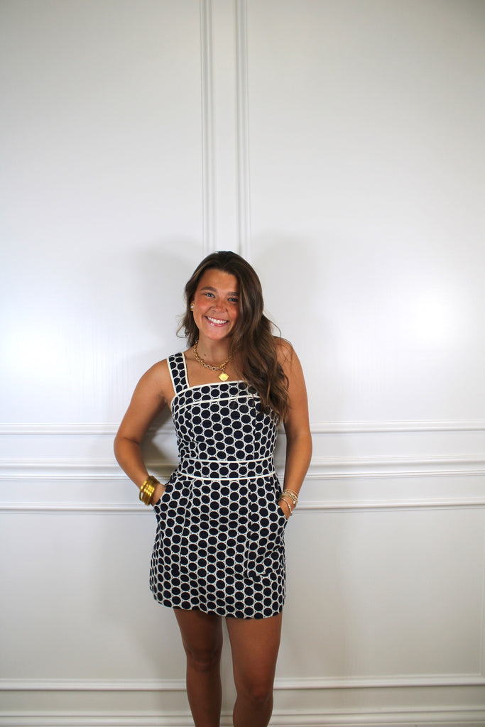 The Marina Mini Dress Navy / L