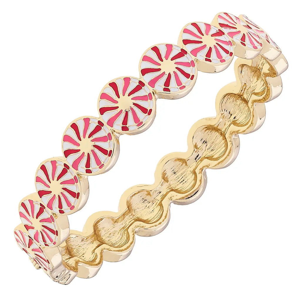 Peppermint Bangle Jewelry Peacocks & Pearls