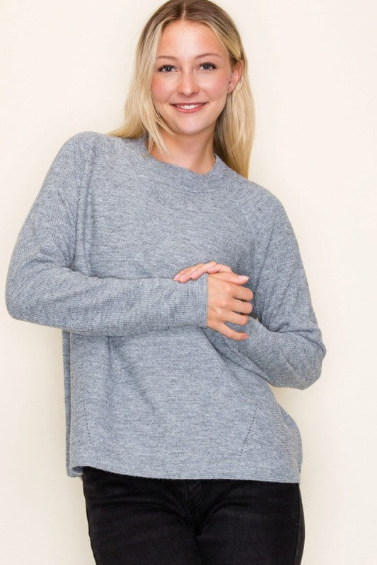 Silver Mist Sweater Clothing Peacocks & Pearls Owensboro