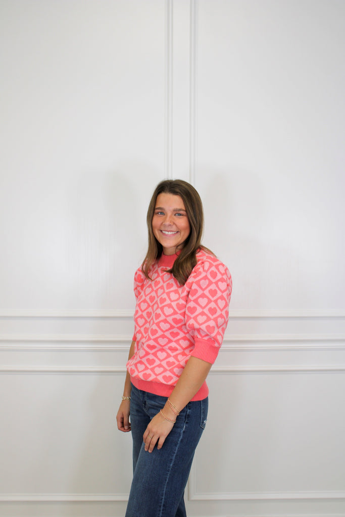 Sweetheart Sweater Clothing Peacocks & Pearls Owensboro