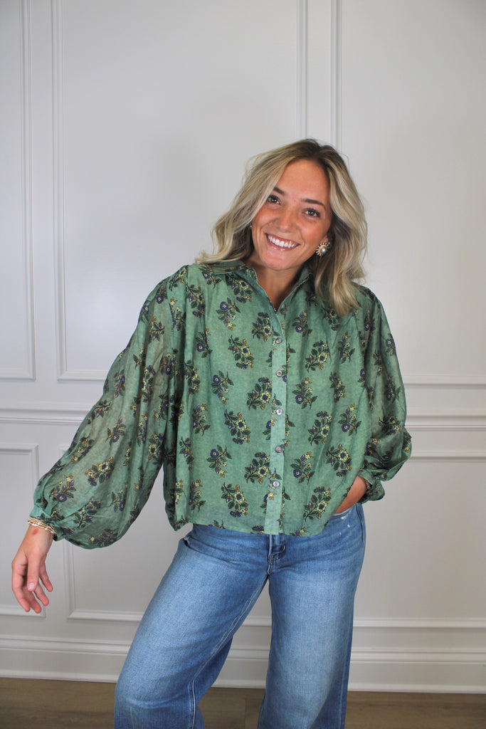 The Meadows Top Clothing Peacocks & Pearls