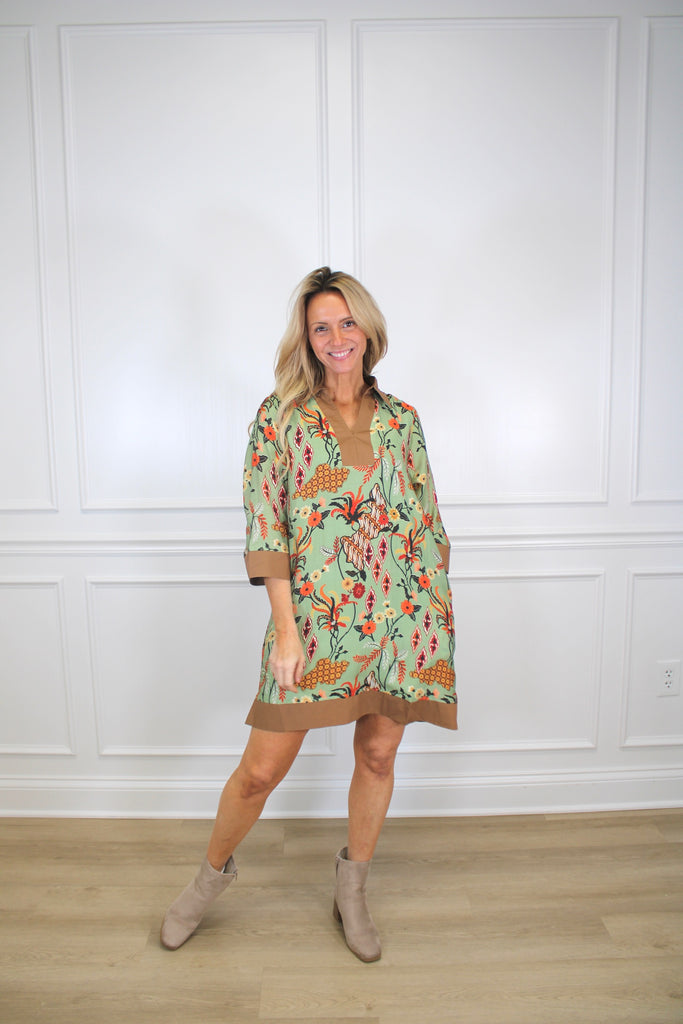 Sage Fields Dress Clothing Peacocks & Pearls