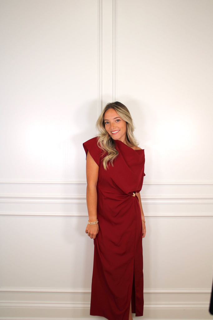 Alexia Midi Dress Scarlet / M
