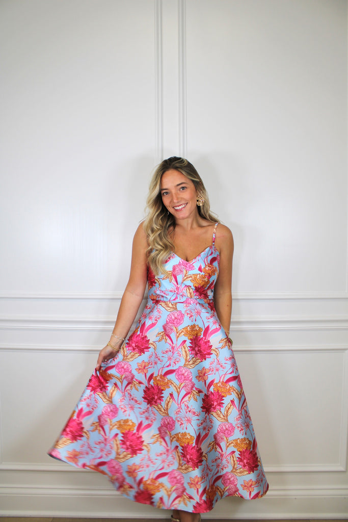 white christmas dresses My Whole World Maxi Dress