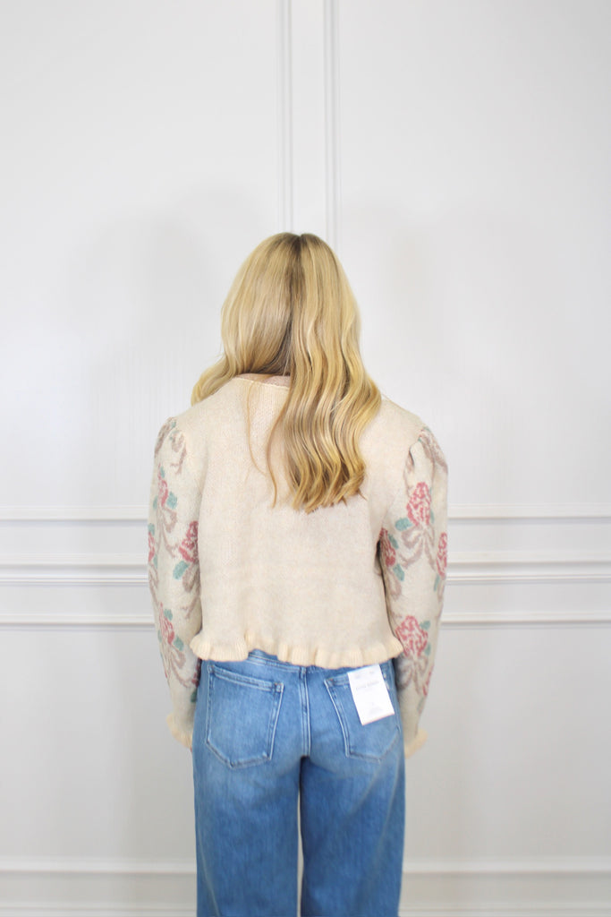 The Rosalie Cardigan Clothing Peacocks & Pearls