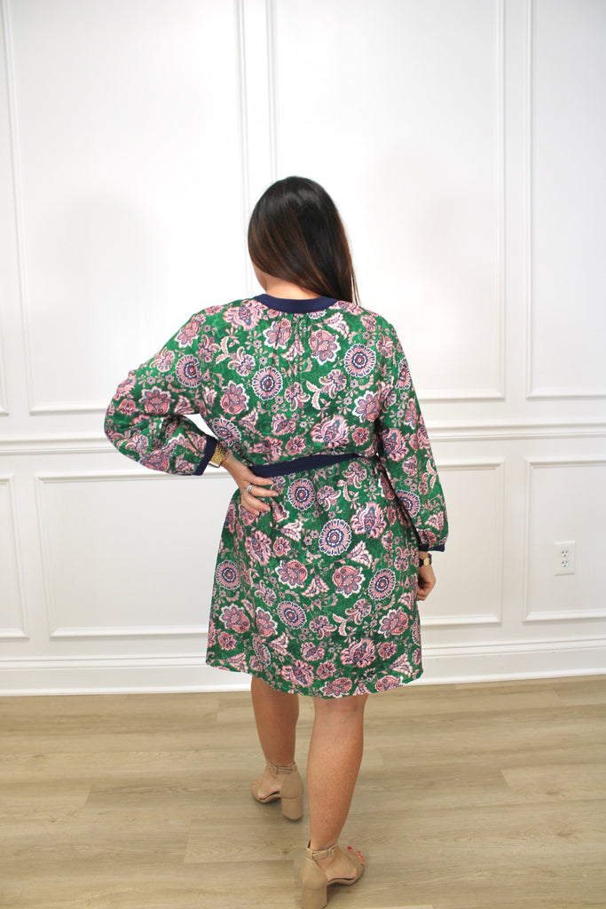 Playful Paisley Dress Clothing Peacocks & Pearls