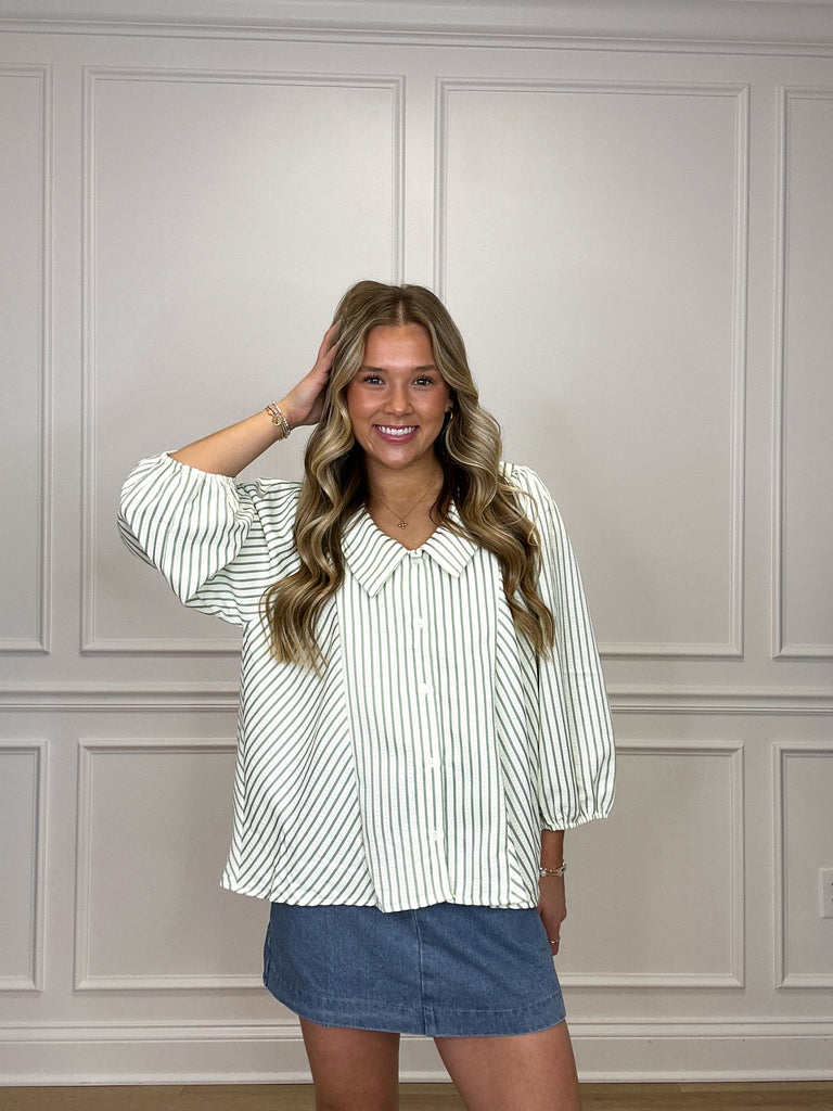 Reason To Stay Blouse Clothing Peacocks & Pearls