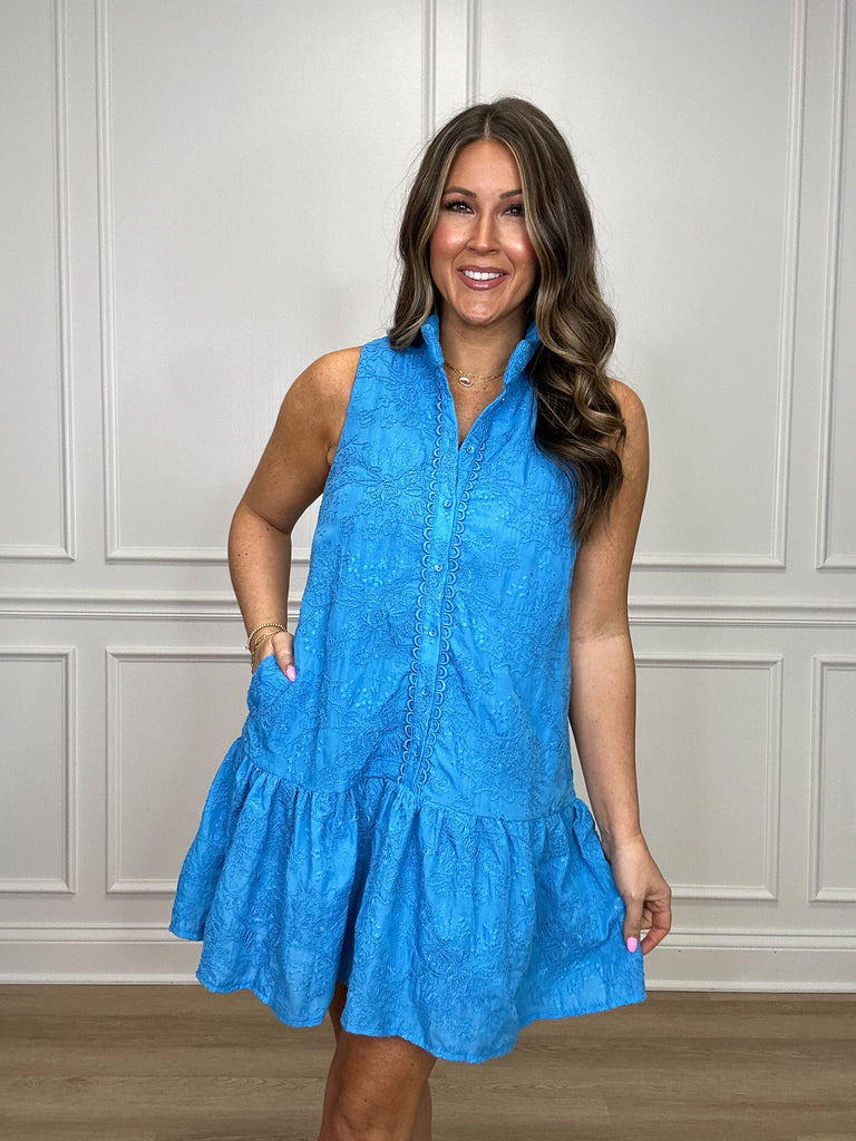 Time Goes By Mini Clothing Jade Blue XS
