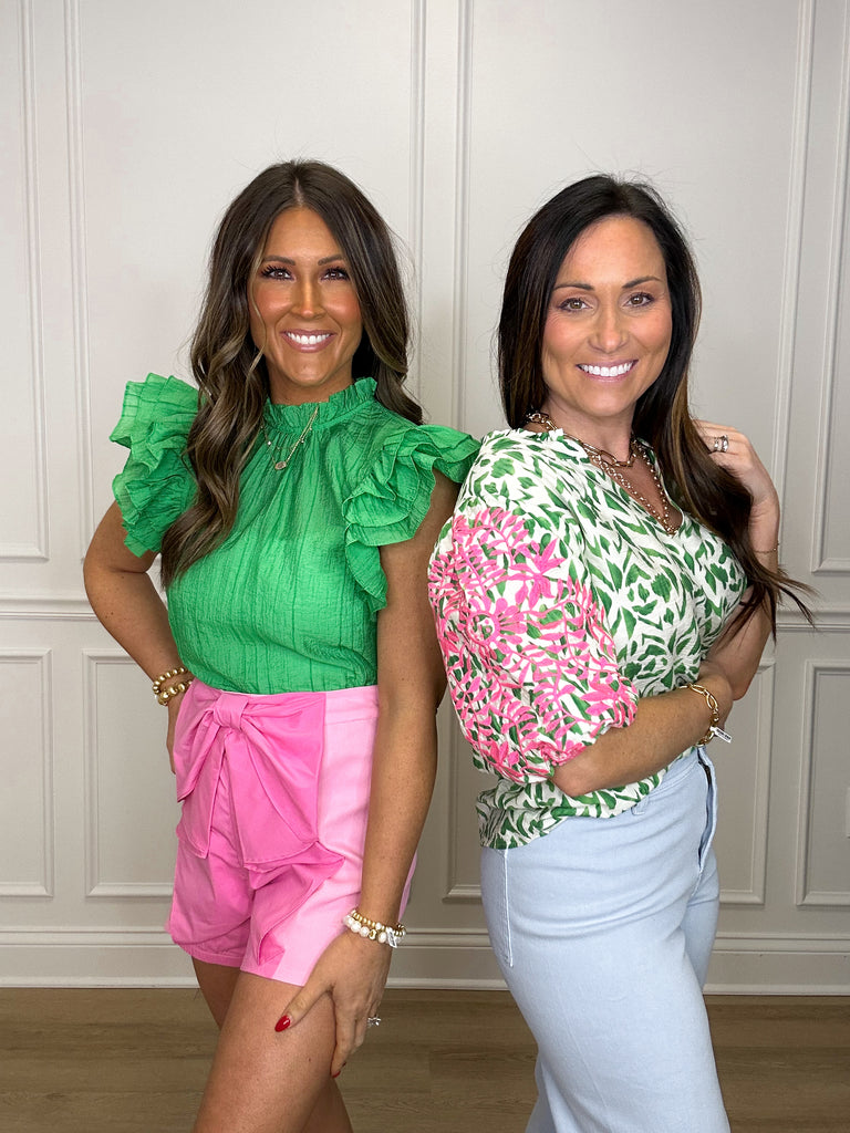 Back In Bloom Blouse Clothing Peacocks & Pearls