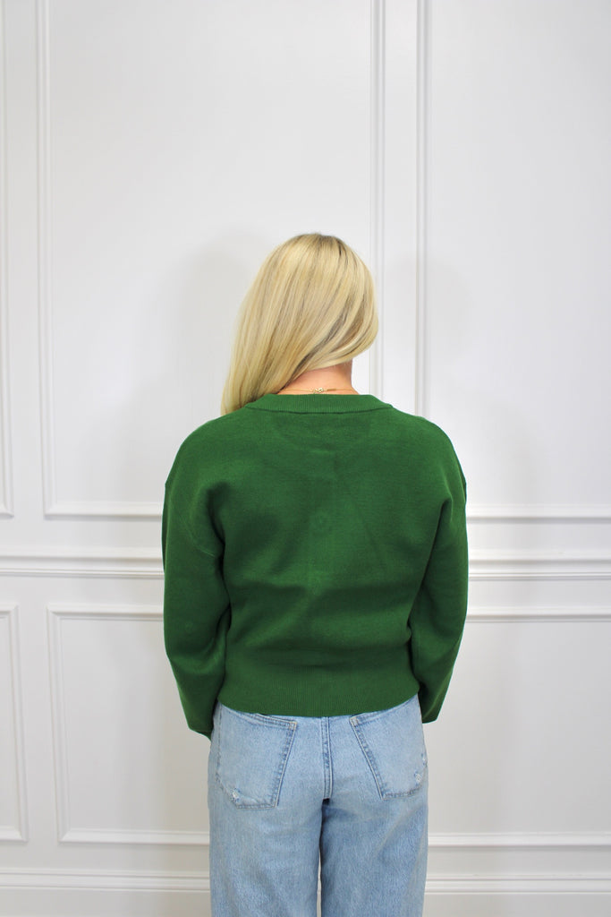 Modern Rose Cardigan Clothing Peacocks & Pearls