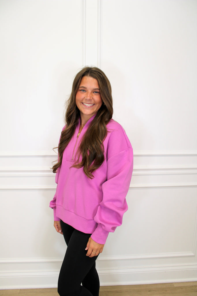 Halfway There Zip-Up Clothing Peacocks & Pearls