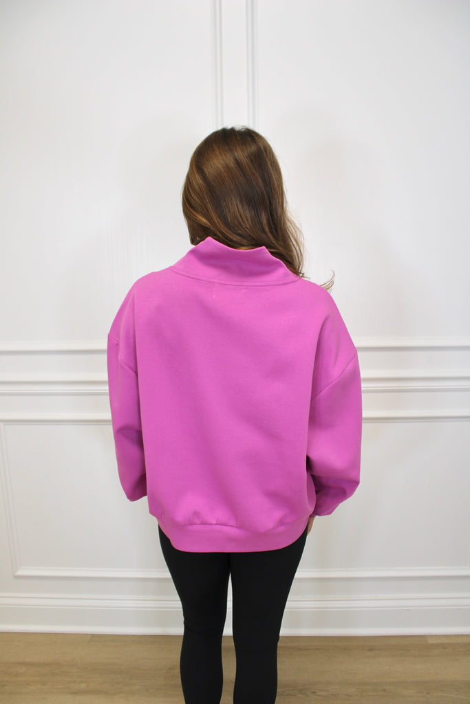 Halfway There Zip-Up Clothing Peacocks & Pearls