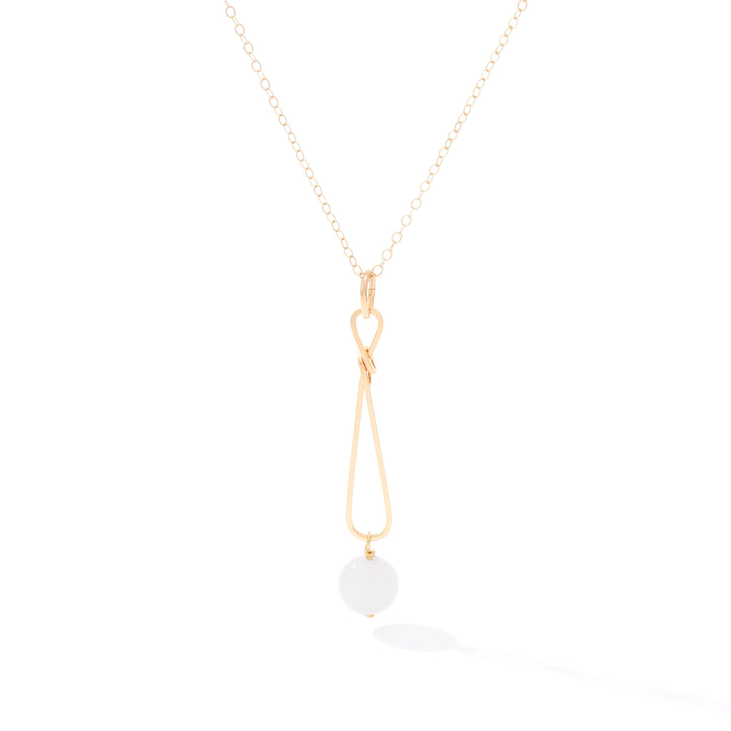 Be Mine Pendant Jewelry Ronaldo Gold with Rose Quartz  