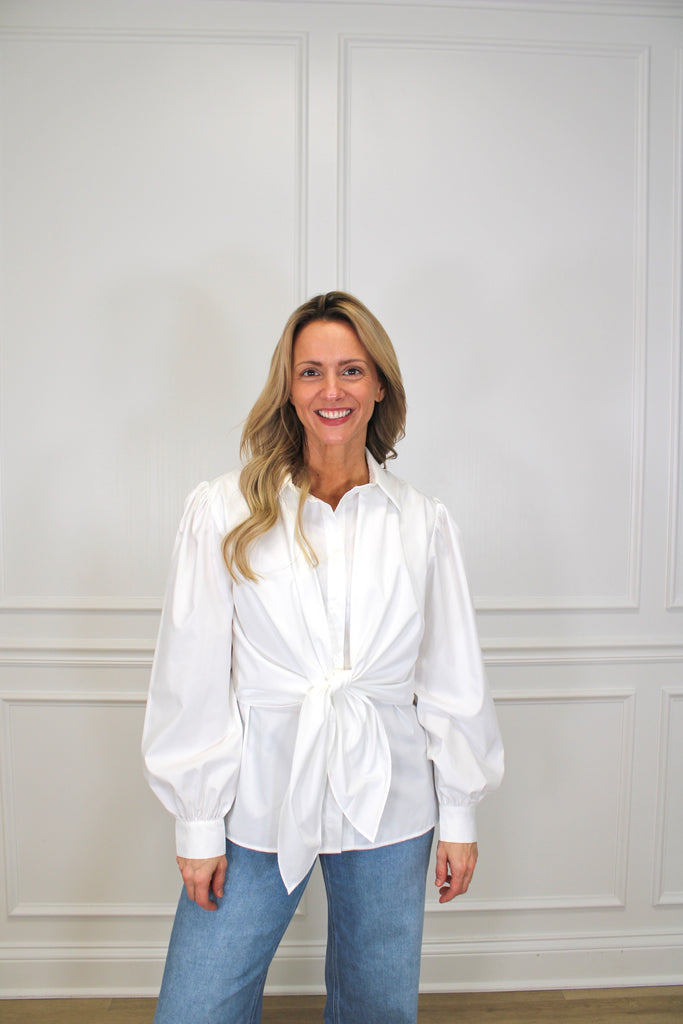 Clean Lines Blouse Clothing Peacocks & Pearls