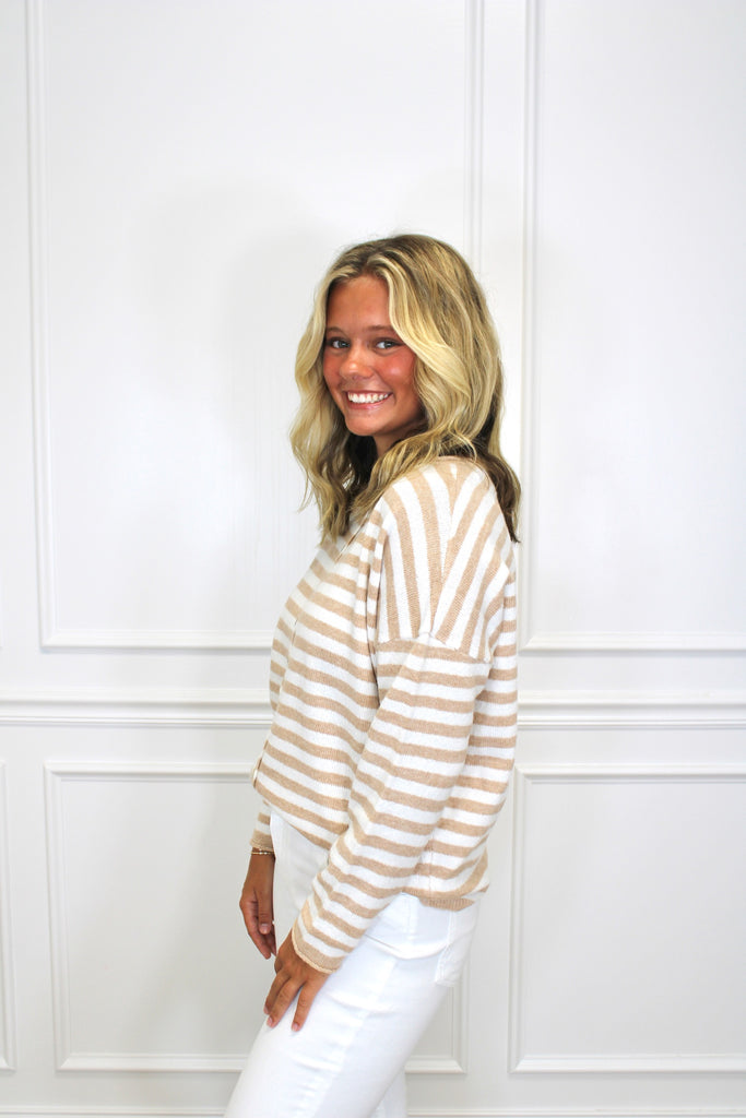 Cozy Charm Cardigan Clothing Peacocks & Pearls