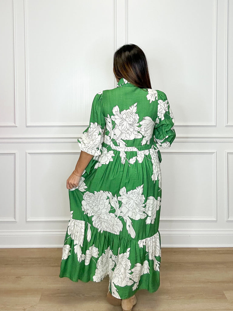 Take It Easy Midi Clothing Peacocks & Pearls   