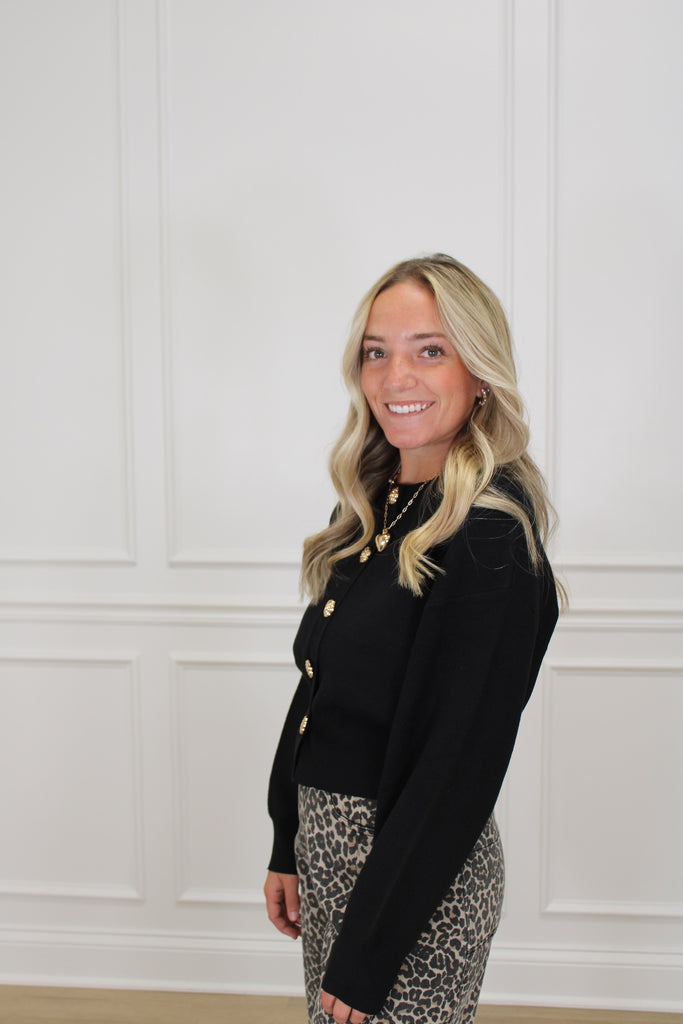 Modern Rose Cardigan Clothing Peacocks & Pearls