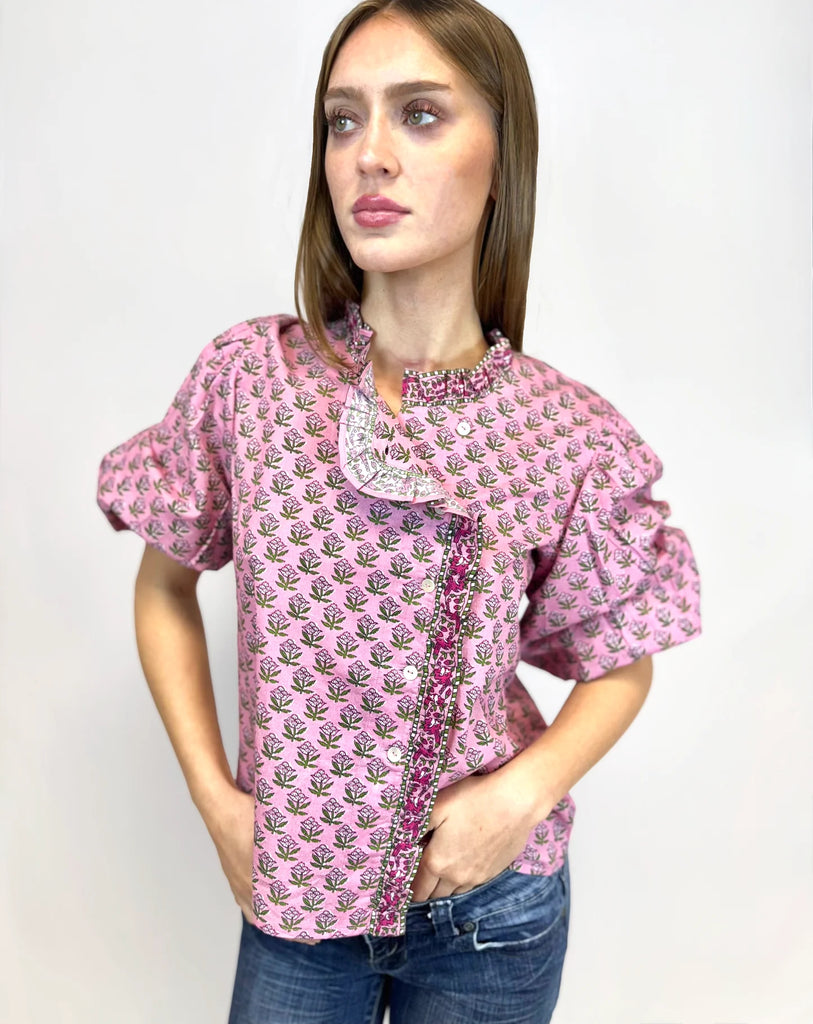 Dani Blouse Top Clothing Peacocks & Pearls
