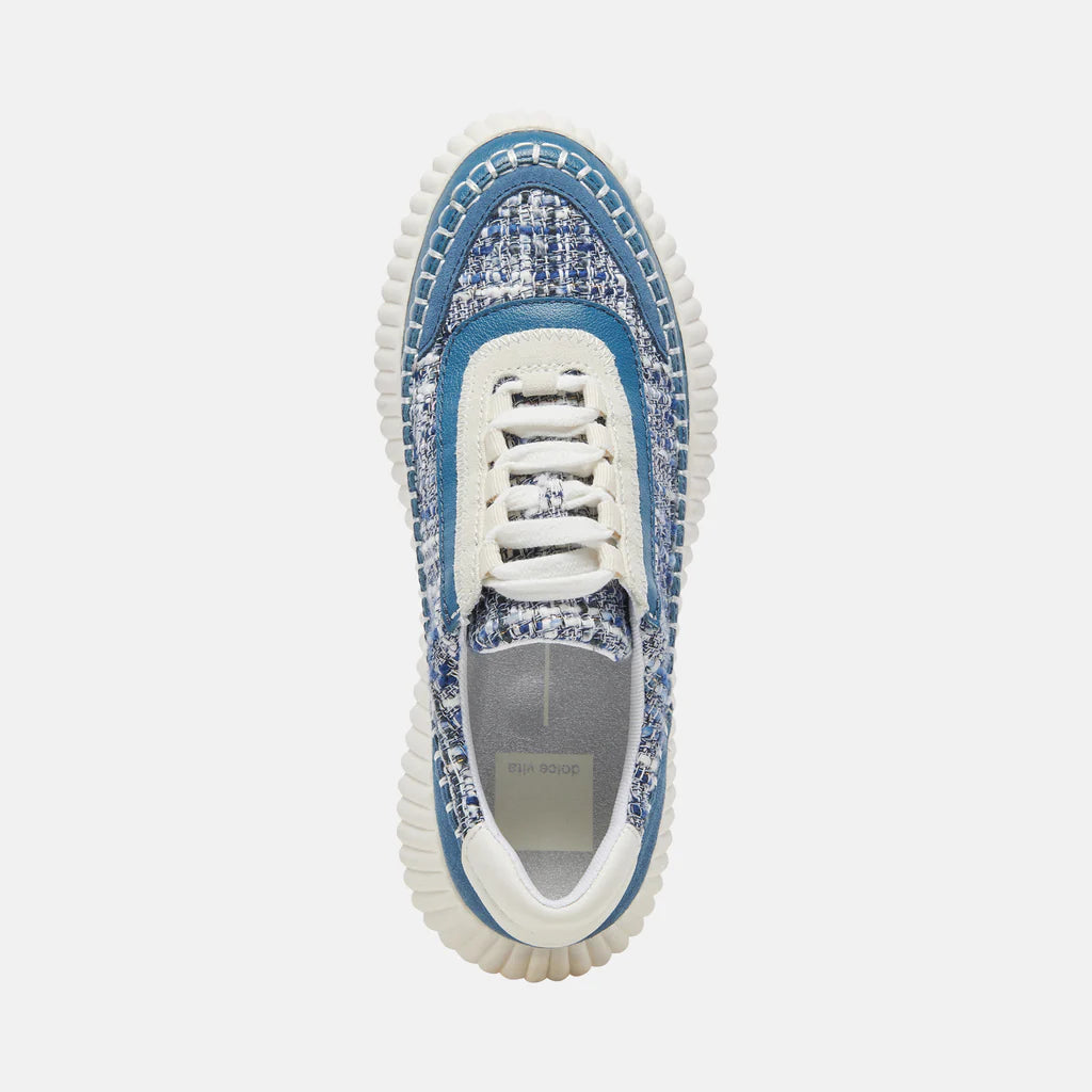 Dolen Sneaker Shoes Peacocks & Pearls Navy 6 