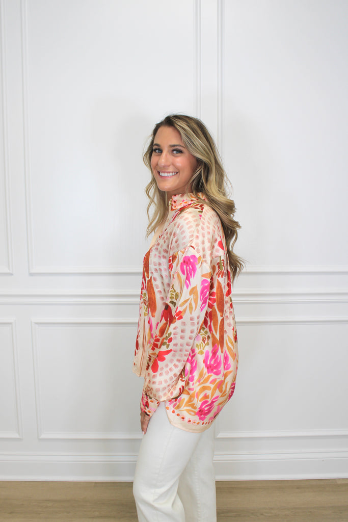 Fresh off the Print Blouse Clothing Peacocks & Pearls