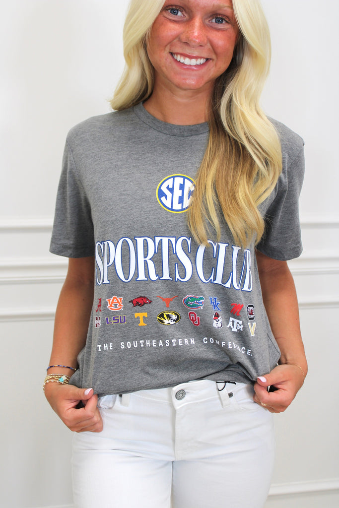 SEC Sports Club Tee Accessories Peacocks & Pearls