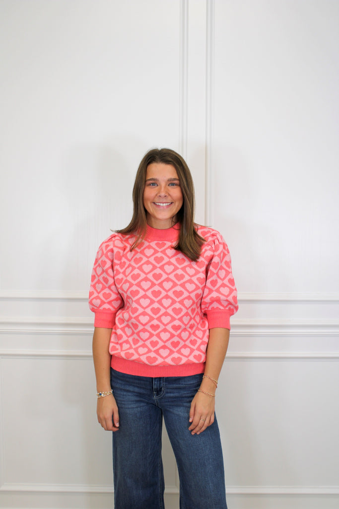 Sweetheart Sweater Clothing Peacocks & Pearls Owensboro