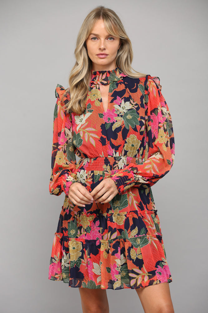 The Jess Dress Clothing Peacocks & Pearls   