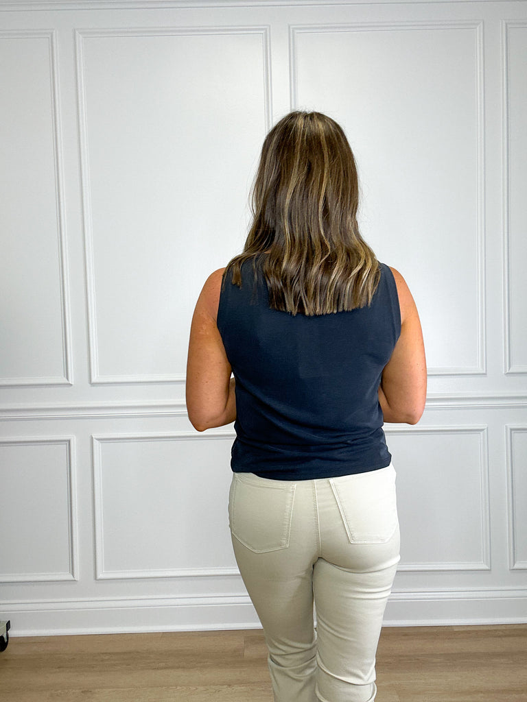 Kate High Rise Slim Sale Peacocks & Pearls