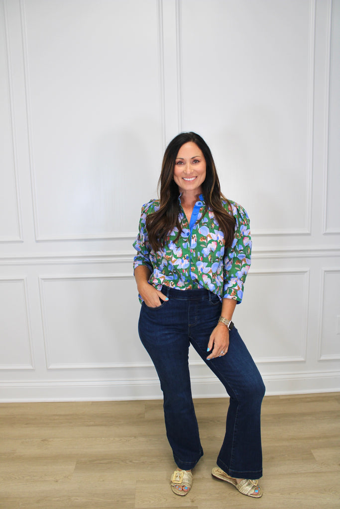 Never Too Late Blouse Clothing Peacocks & Pearls