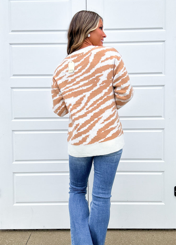 There For Me Sweater Clothing Peacocks & Pearls   