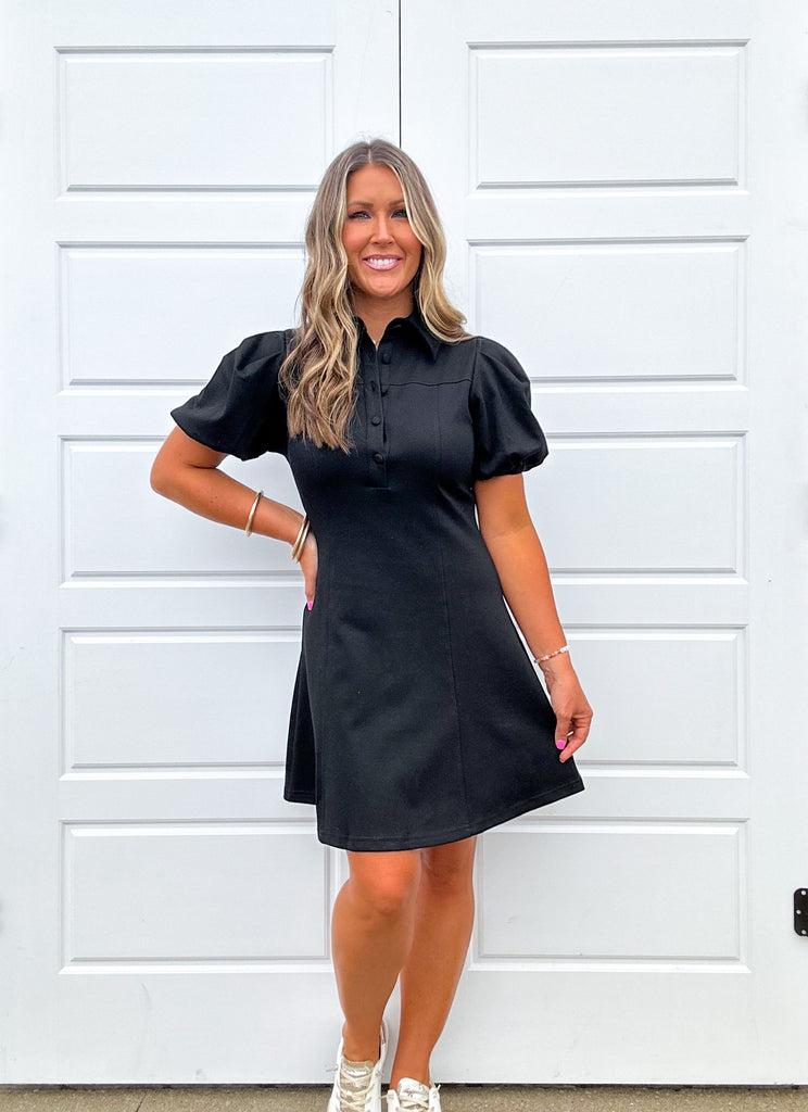 Time On Me Dress Clothing Peacocks & Pearls Black S 