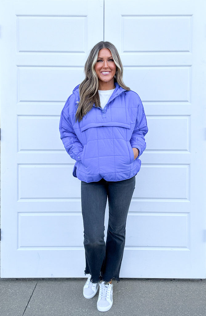Touchdown Puffer Clothing Peacocks & Pearls Royal S 