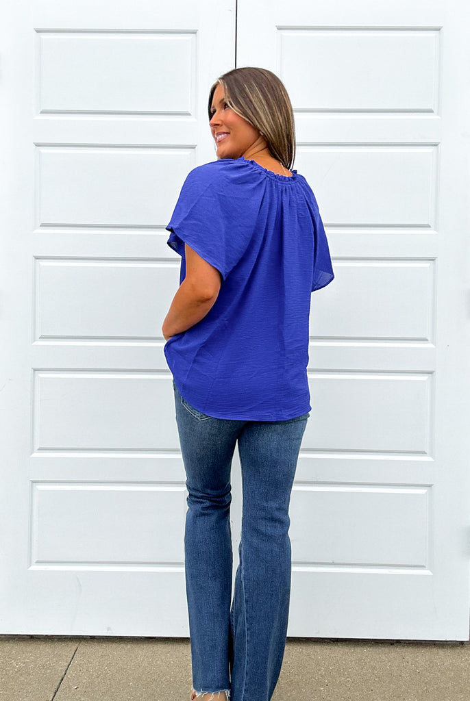 Let's Cheer Top Clothing Peacocks & Pearls   