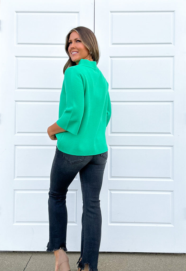 Something Extra Sweater Clothing Peacocks & Pearls   