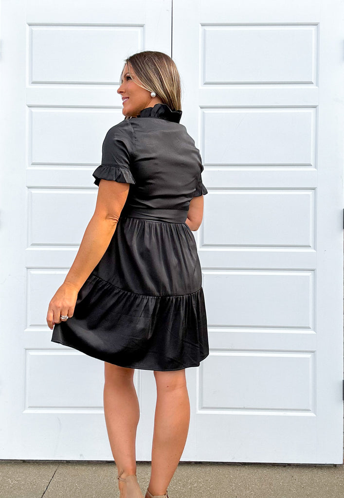 Ruffle Around Dress Clothing Jade   
