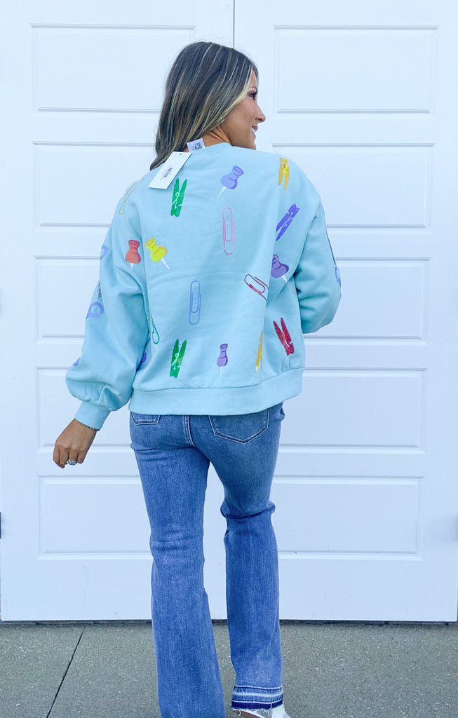 School Supplies Sweatshirt Clothing Queen of Sparkles   