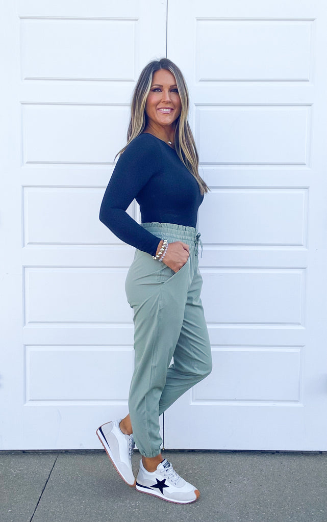 Cuffing Season Joggers Clothing Peacocks & Pearls Sea Spray S 