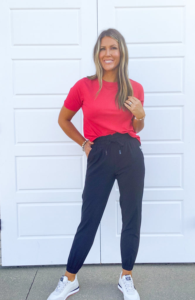 Cuffing Season Joggers Clothing Peacocks & Pearls   