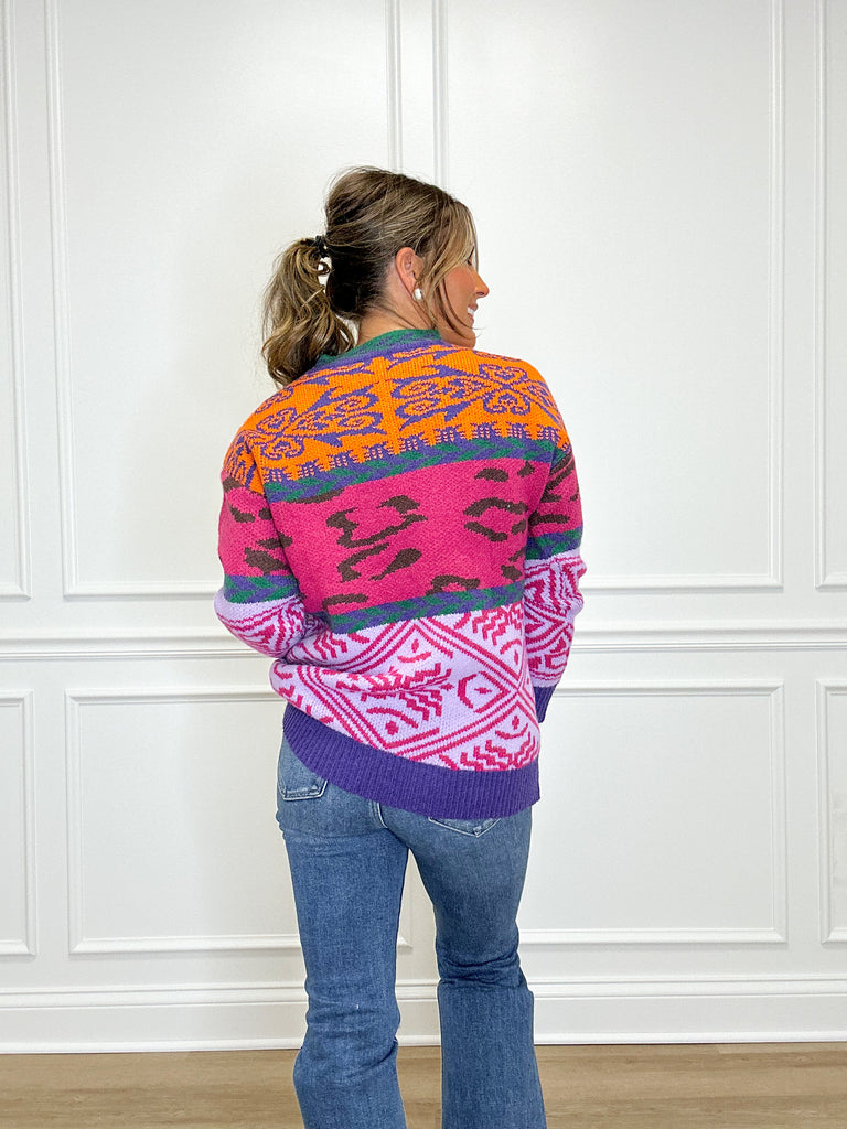 Made For You Sweater Clothing Peacocks & Pearls   