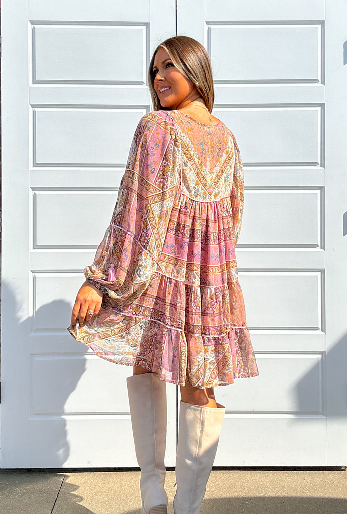 Yari Dress Clothing Peacocks & Pearls   