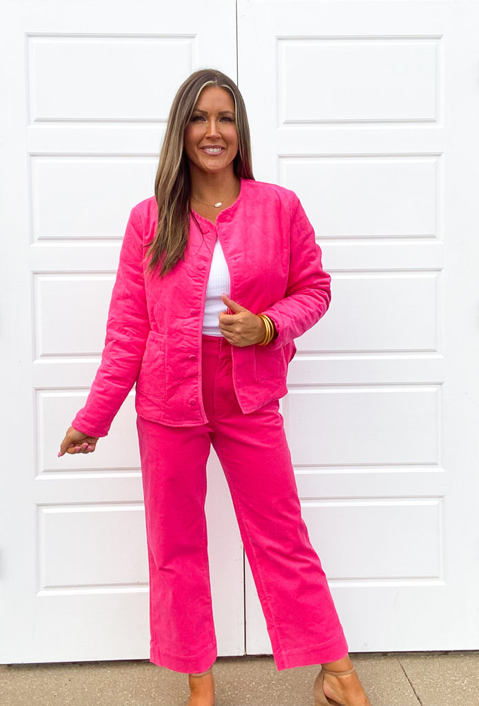 Corduroy Cutie Set Clothing Peacocks & Pearls   